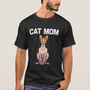 Cool Sphynx For Mom Mother Hairless Cat Lover Owne T-Shirt