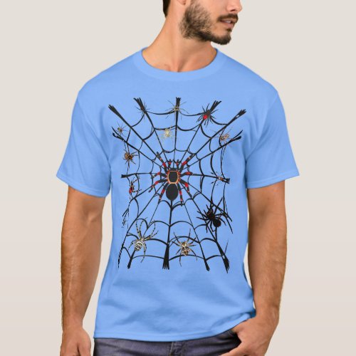 Cool Spider For Men Women Arachnid Spooky Scary Ha T_Shirt