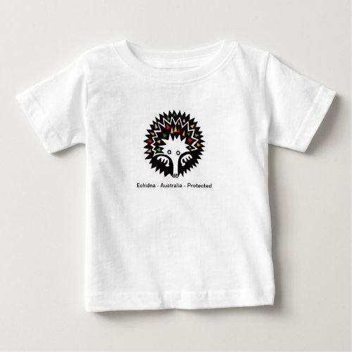Cool Spiny anteater _ ECHIDNA _ Wildlife _ Nature  Baby T_Shirt
