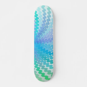 Cool Spiral Colors Skateboard Deck