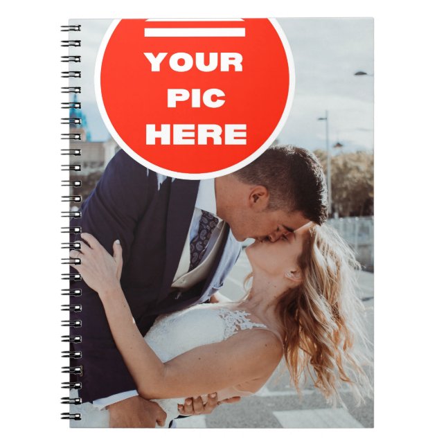 Cool! Spiral Photo Notebook - Personalized (Front)