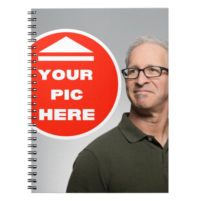 Cool! Spiral Photo Notebook - Personalized (Front)