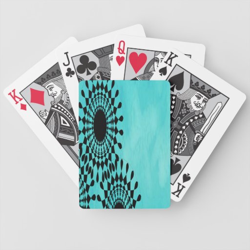 Cool Spokes Playing Cards | Zazzle