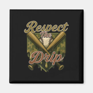 Cool Sport Sell Home Plate Drip Drip Camo Bow 2  Magnet