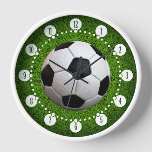 Cool Sport Soccer  Football Clock