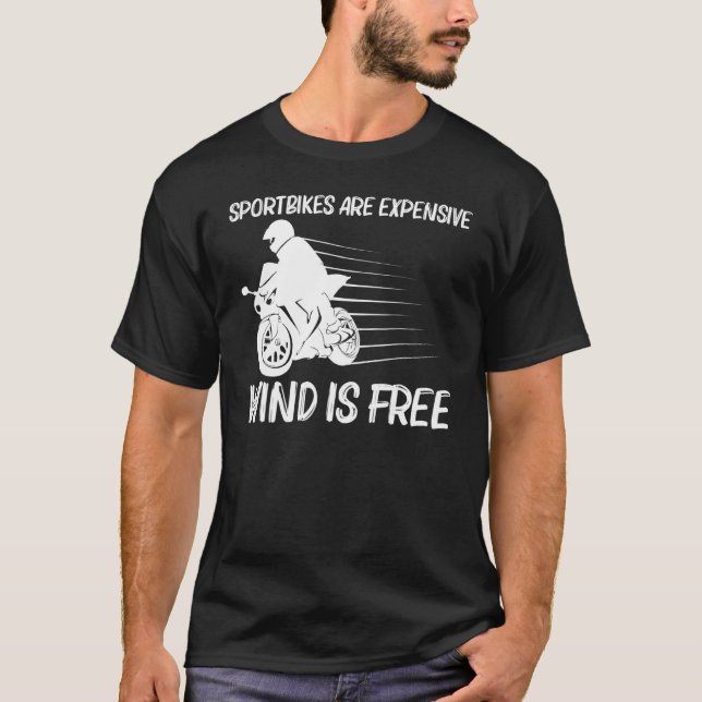 Cool Sportbike For Men Women Professional Motorcyc T-Shirt (Front)