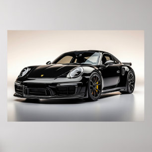 Cool sports car poster