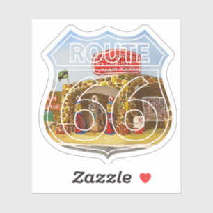 Cool Springs on Route 66 Sticker
