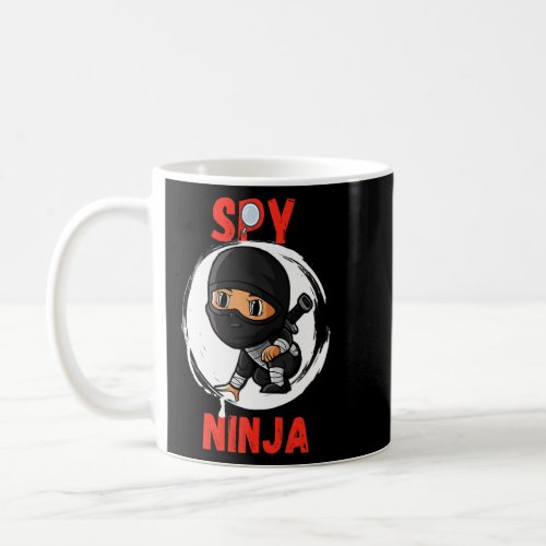 Cool Spy Gaming Ninja Boy Girl Kids Spy Gamer Ninj Coffee Mug