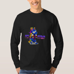 Cool Spy Gaming Ninja Gamer Unicorn Ninja Boy Girl T-Shirt