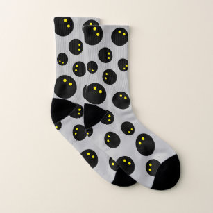 Cool squash ball pattern socks for men and women
