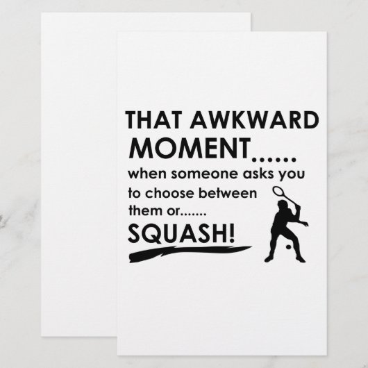 Cool Squash designs (Front/Back)