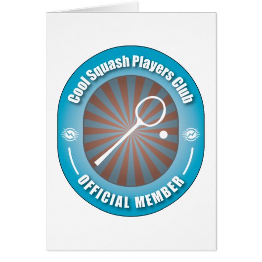 Cool Squash Players Club Cards (Front)