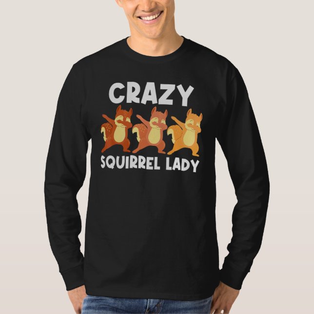 Cool Squirrel Art For Women Mom Chipmunk Prairie F T-Shirt (Front)