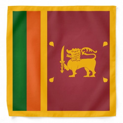 Cool Sri Lanka Flag Fashion Bandana