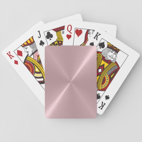 Cool Stainless Shiny Metallic Playing Cards