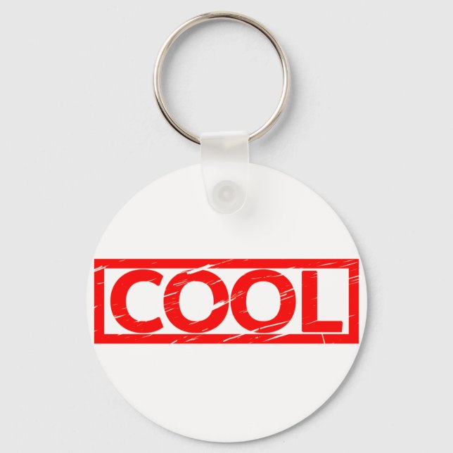 Cool Stamp Keychain (Front)