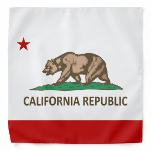 Cool State Of California Flag Fashion Bandana