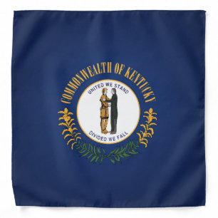 Cool State Of Kentucky Flag Fashion Bandana