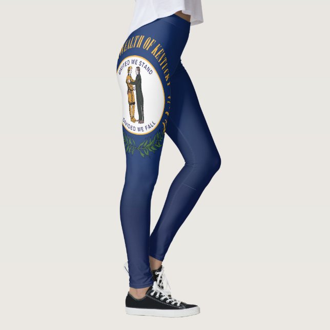 Cool State Of Kentucky Flag Fashion Leggings (Right)