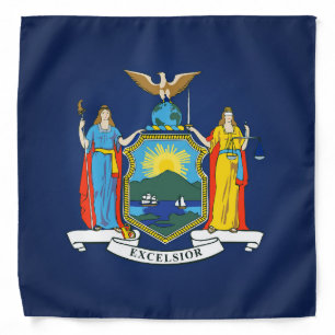 Cool State Of New York Flag Fashion Bandana