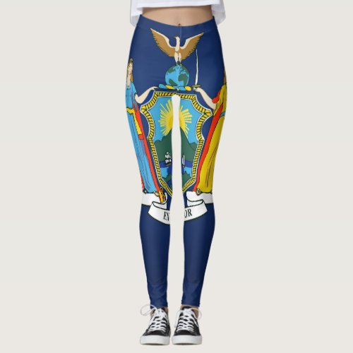 Cool State Of New York Flag Fashion Leggings