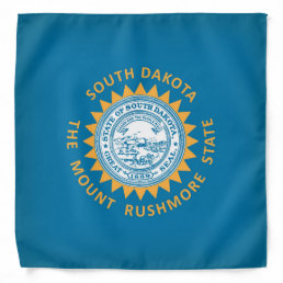 Cool State Of South Dakota Flag Fashion Bandana