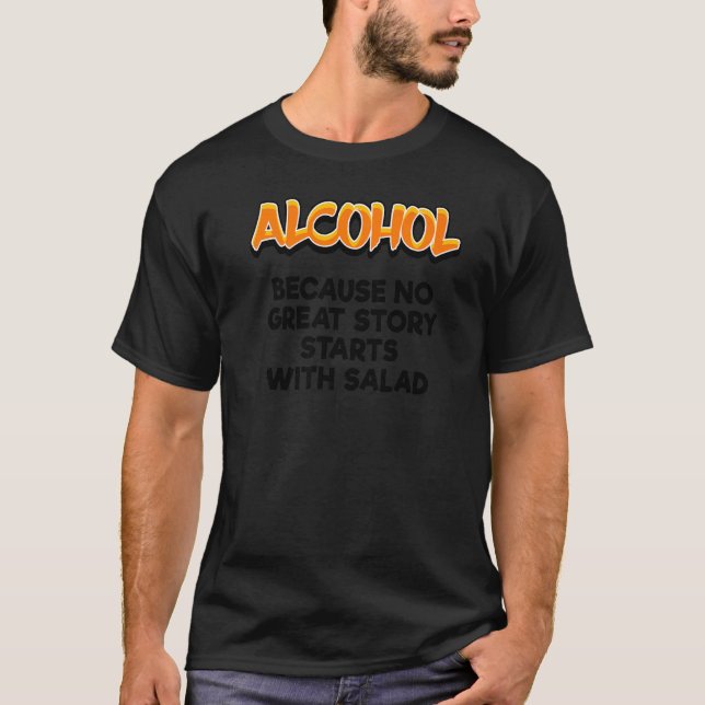 Cool Statement Humorous Sarcasm Awesome Joke T-Shirt (Front)