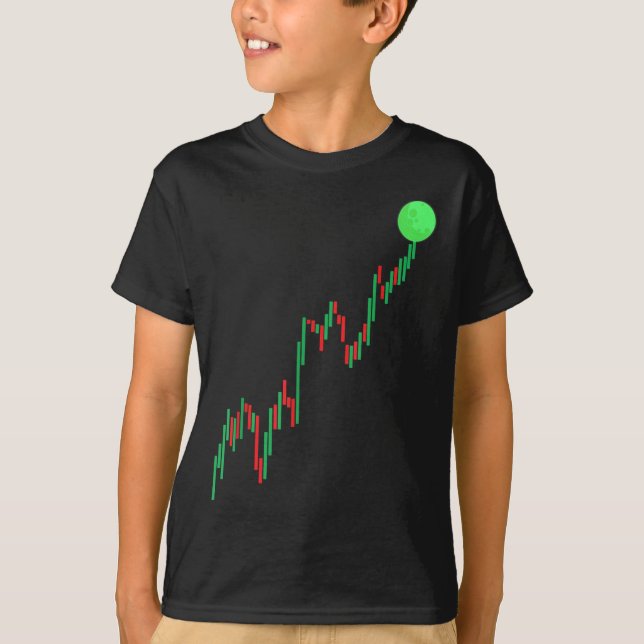 Cool Stock Trading Art For Men Women Day Trader St T-Shirt (Front)