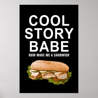 cool story babe poster