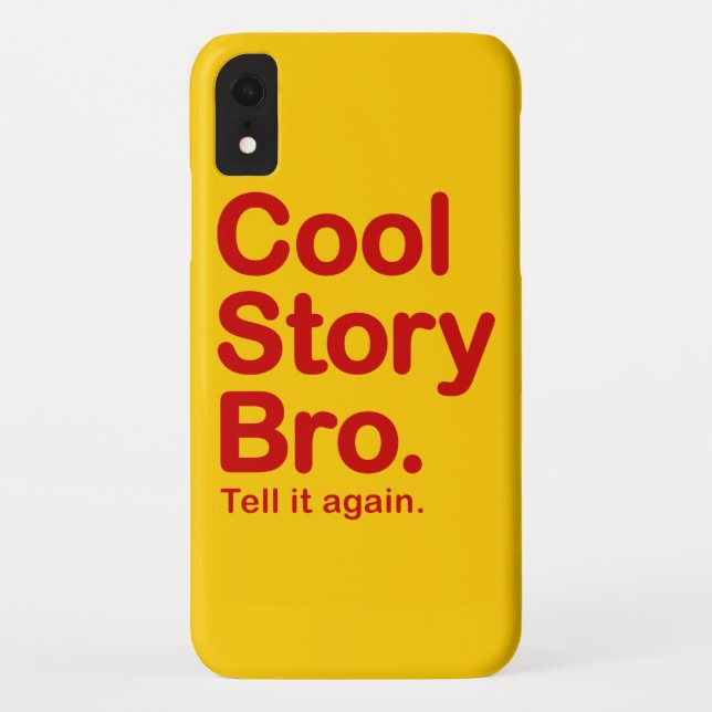 Cool Story Bro Case-Mate iPhone Case (Back)
