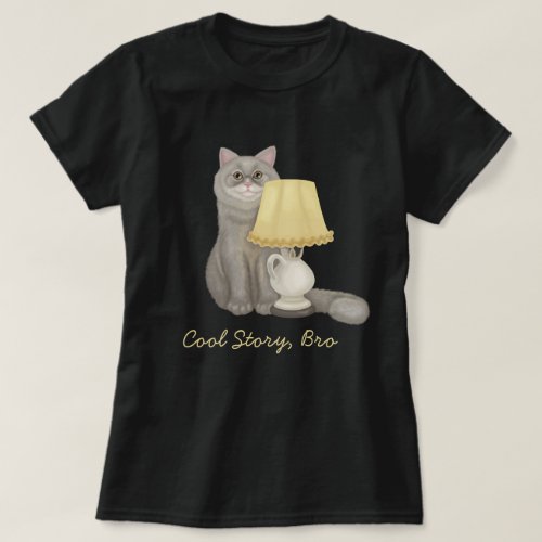 Cool story bro cat T_Shirt