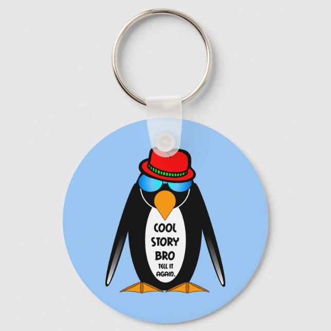 Cool Story Bro Keychain (Front)