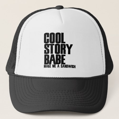 Cool Story Bro Parody Trucker Hat