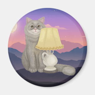 Cool Story Cat Magnet