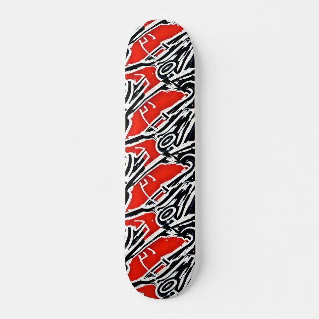 COOL STREET POP ART SKATEBOARD (Front)
