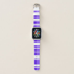 Cool Stripe Violet Apple Watch Band