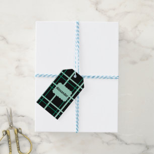 Cool Striped Pattern Gift Tags