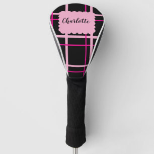 Cool Striped Pattern Golf Head Cover