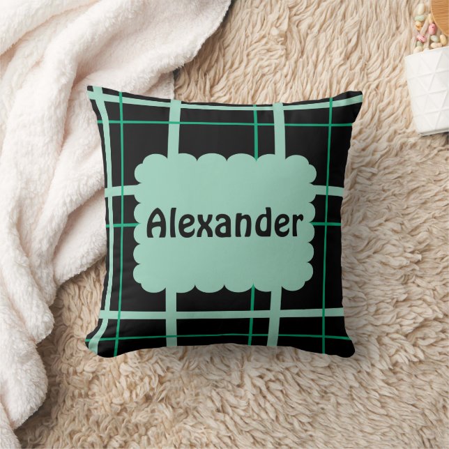 Cool Striped Pattern Throw Pillow (Blanket)