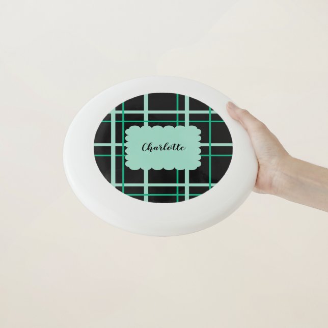 Cool Striped Pattern Wham-O Frisbee (In Hand)