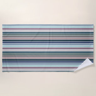 Cool Stripes Beach Towel