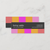 Cool Stripes Mommy Calling Cards (Front/Back)