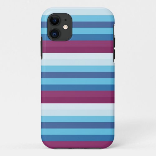 Cool stripes pattern iPhone 11 case