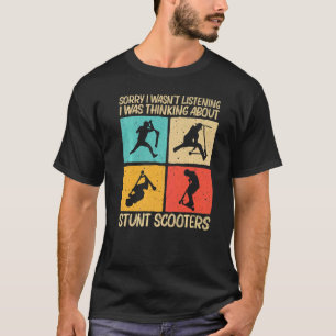 Cool Stunt Scooter For Men Women Scootering Scoote T-Shirt