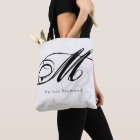 cool style all-over-print monogram white tote bag