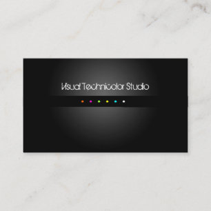 Cool / Stylish fluorescent dots Business Card