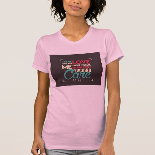 cool_stylish_with love T_Shirt