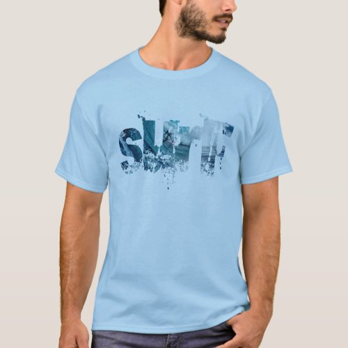 Cool Summer Beach Vacation SURF Up T Shirt Design 