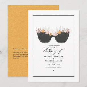 Cool Summer Beach Wedding Save The Date